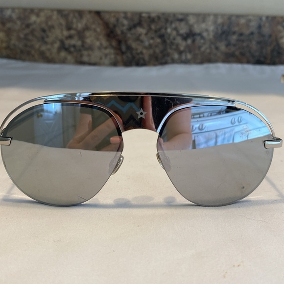 Dior Dio(r)evolution2 J5GQV Silver Grey Aviator Pilot Mirror Sunglasess - Picture 9 of 15